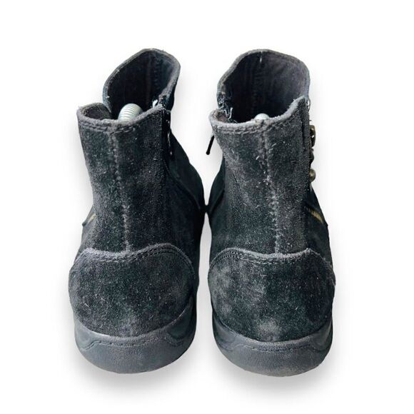 Clarks Collection Dual Zipper Bootie Black Suede 26104882 Women's 8.5M - Picture 5 of 11